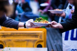 Essenausgabe Berliner Obdachlosenhilfe