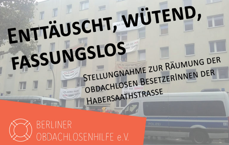 Berliner Obdachlosenhilfe e.V. I Helfen ist einfach!